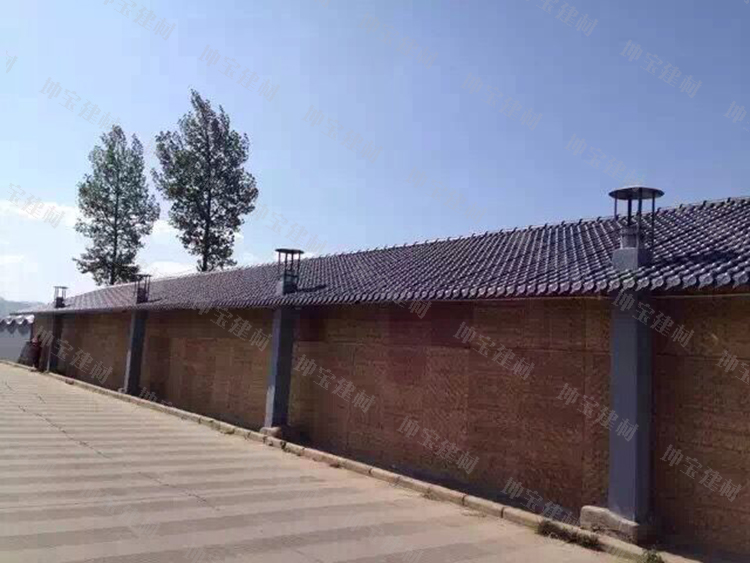 树脂琉璃瓦经济效益好