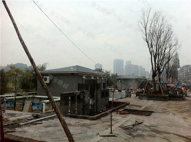 广安滨江路风貌改造