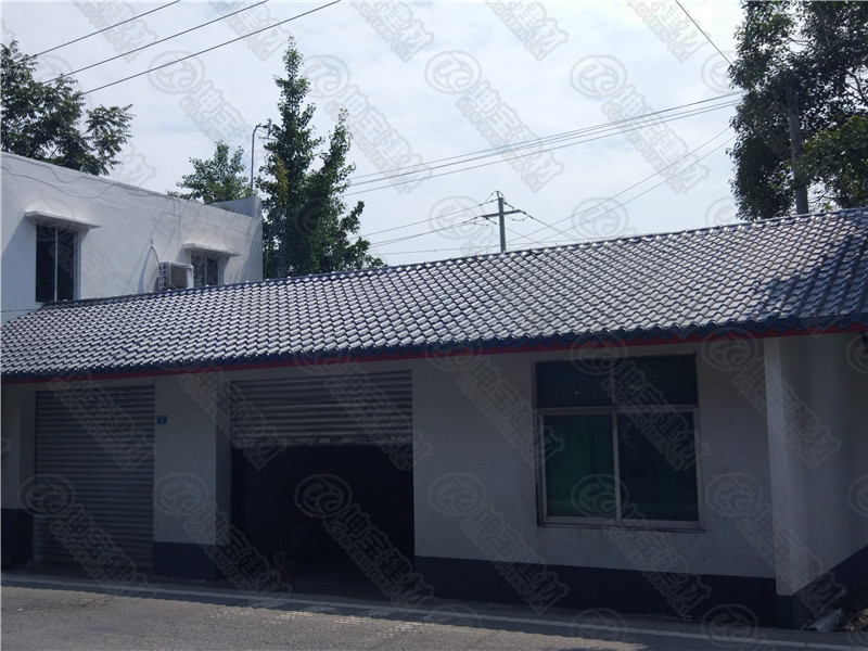 温江区府通路政府旧房改造合成树脂瓦案例