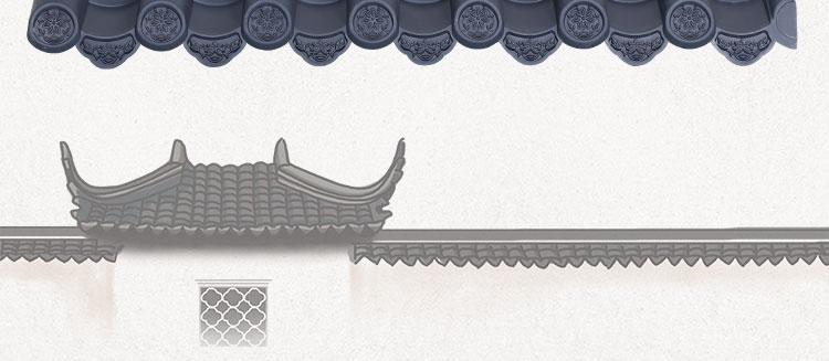 成都仿古树脂一体屋檐瓦【坤宝新品】厂家