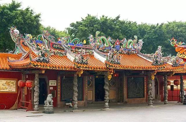 潮州嵌瓷,屋顶生花