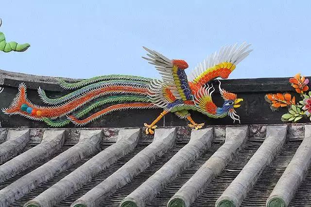 潮州嵌瓷,屋顶生花