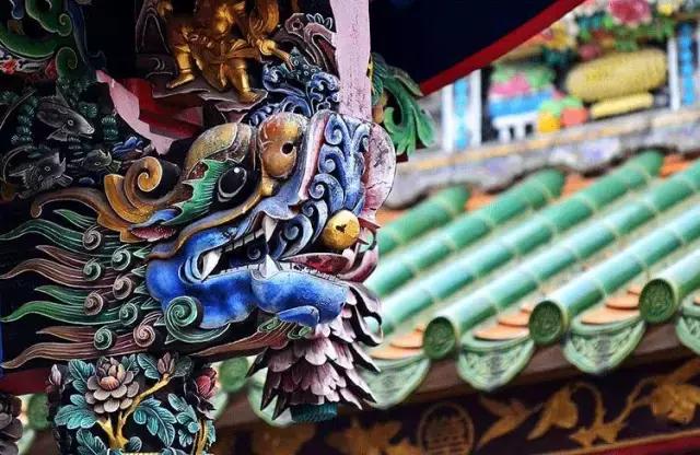 潮州嵌瓷,屋顶生花